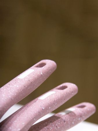 UC-4406PS PINK Набор сковород алюминиевых с антипригарным покрытием (цвет-роз.) - 20/24/28 см.