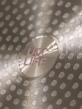 UC-4406PS PINK Набор сковород алюминиевых с антипригарным покрытием (цвет-роз.) - 20/24/28 см.