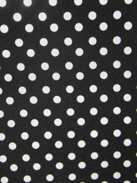 Тележка с сумкой DOTS шасси BASIC REMOVIBLE (10BS RW) (10BS RW DOTS C-918, черный в горошек)